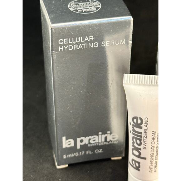 NIB La Prairie Samples Anti-Aging Cream Hydrating Serum Eye Cream Moisturizer - Picture 3 of 5